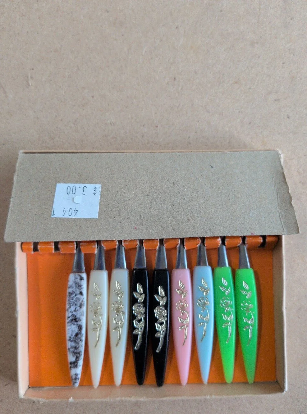 Mini Forks Stainless Steel Set in Mixed Colors